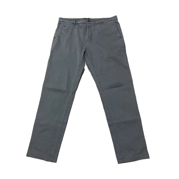 RAILS Chino Pants Men 34 Slim Straight Thomas Faded Olive Lightweight 34x32 - Picture 2 of 16